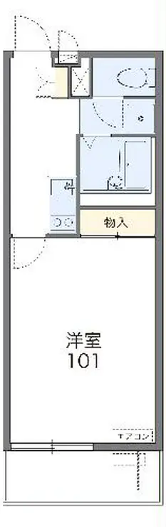 レオネクストパークふじみ野 2階階 間取り