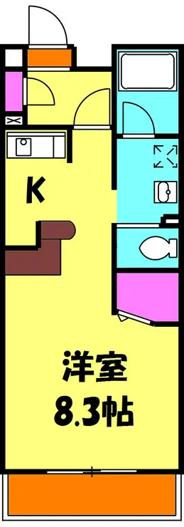 ZCO並木ビル2ND 1階階 間取り