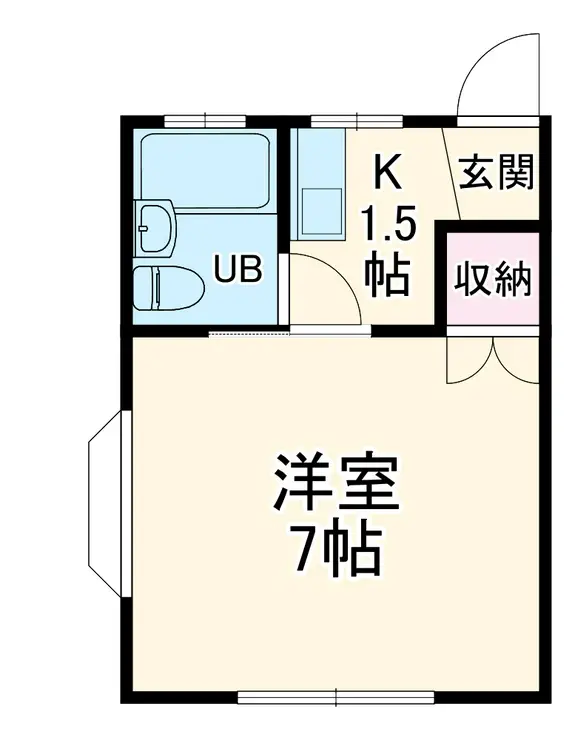 イオチハイツ1 1階階 間取り