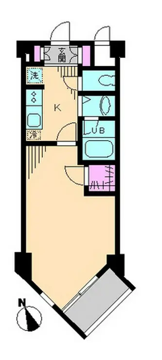 ビイルーム自由が丘 3階階 間取り