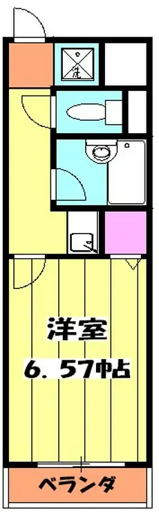 大宮西口プラザB棟 2階階 間取り
