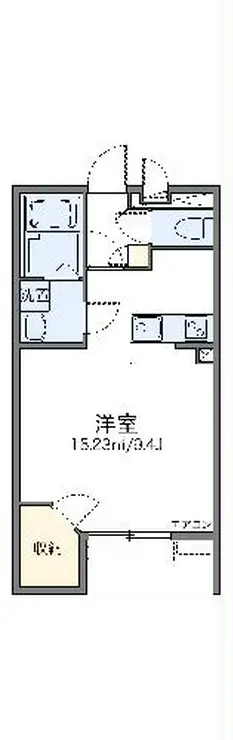 レオネクストウォーターリリー 2階階 間取り