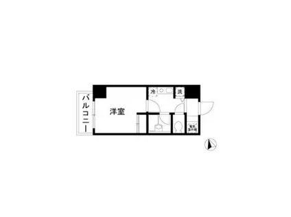 URBAN LINK蒲田(1K/9階)の間取り写真