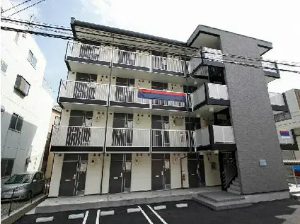 レオパレスエルハピネス(1K/3階)の外観写真