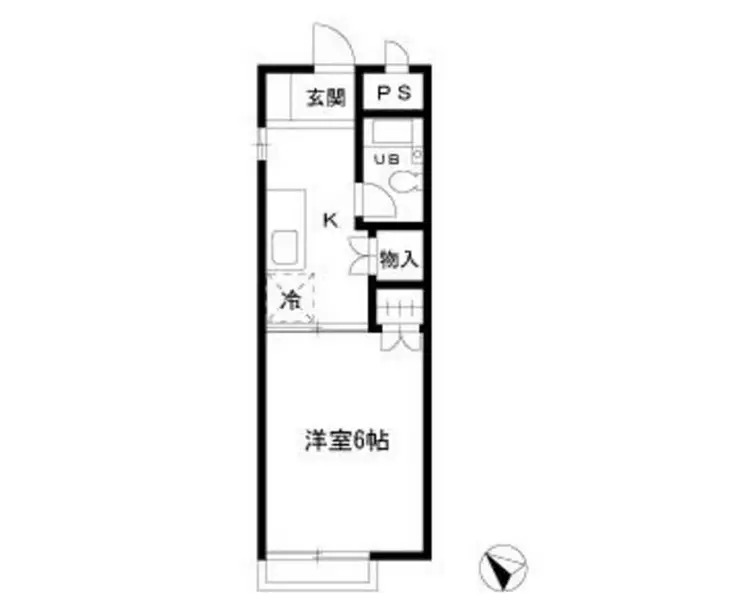 カルチュール 1階階 間取り