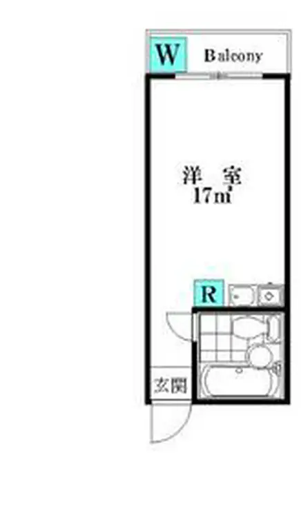 サンハイツ 3階階 間取り