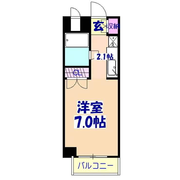PLENDY 西船橋 3階階 間取り