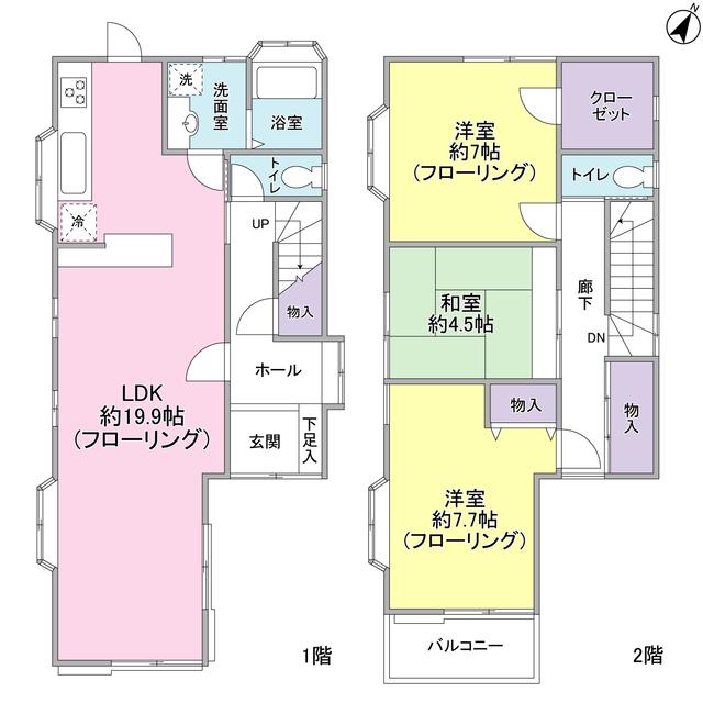 千代田・常磐緩行線 金町駅 徒歩19分 2階建 築32年