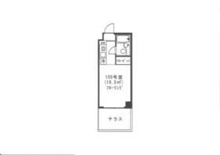 ハーベストハウス2 1階階 間取り