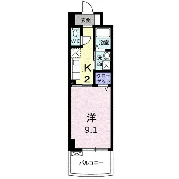 モデラート 3階階 間取り