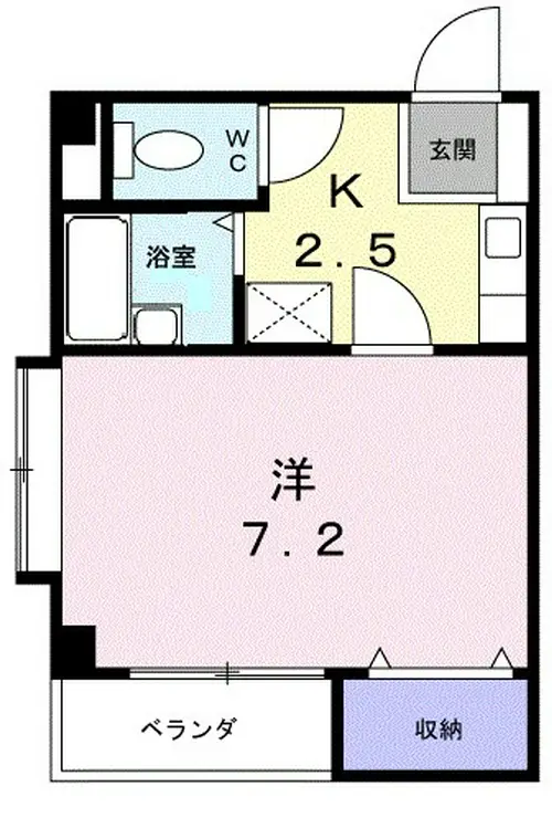 ティエムハイツ 3階階 間取り