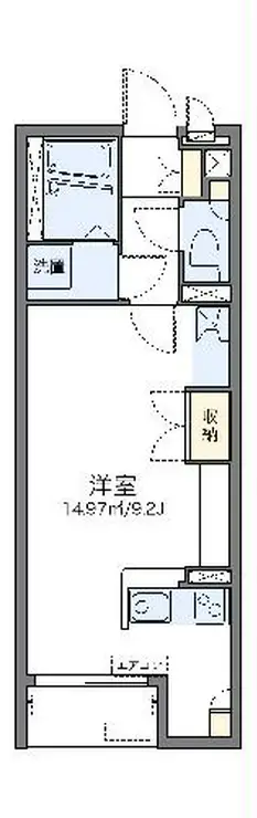 レオネクストアヴェンティーノ 2階階 間取り
