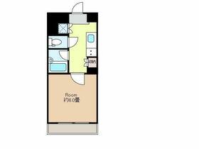 ルーブル鷺宮伍番館(1K/4階)の間取り写真