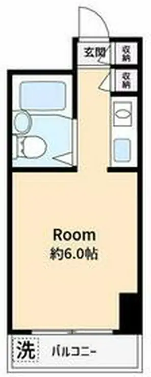 ウィンド津田沼 3階階 間取り