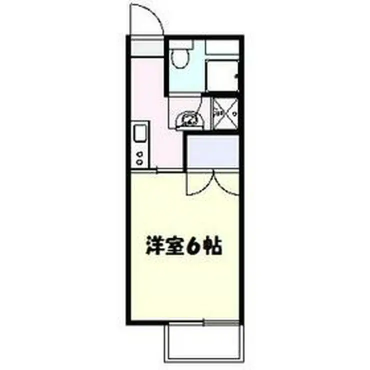 ドミール・ツダ 1階階 間取り