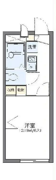 レオパレスピーヌス 2階階 間取り