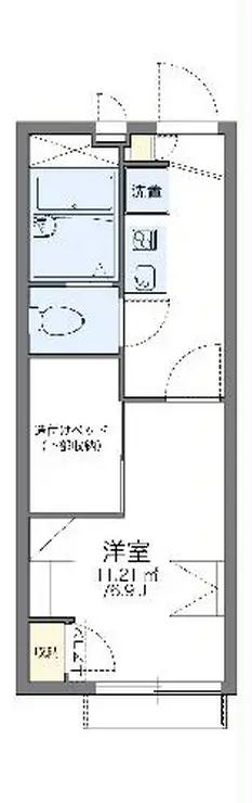 レオパレスRITA 2階階 間取り