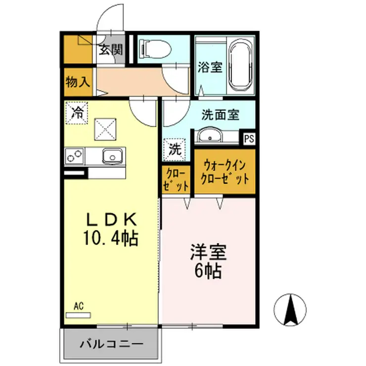 ティルタサリ 1階階 間取り