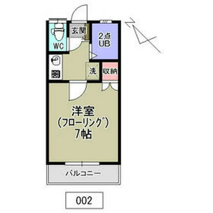 ハイムエクセル 2階階 間取り
