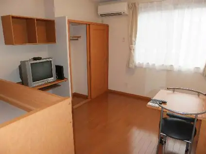 レオパレスディアコートB(1K/1階)の居間写真