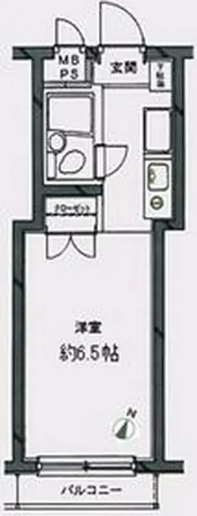 日神パレステージ代田橋 1階階 間取り