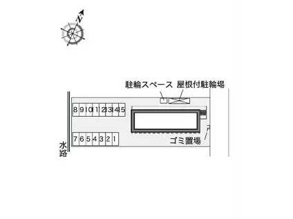 レオパレスSUNRISEⅡ(1K/1階)のその他写真