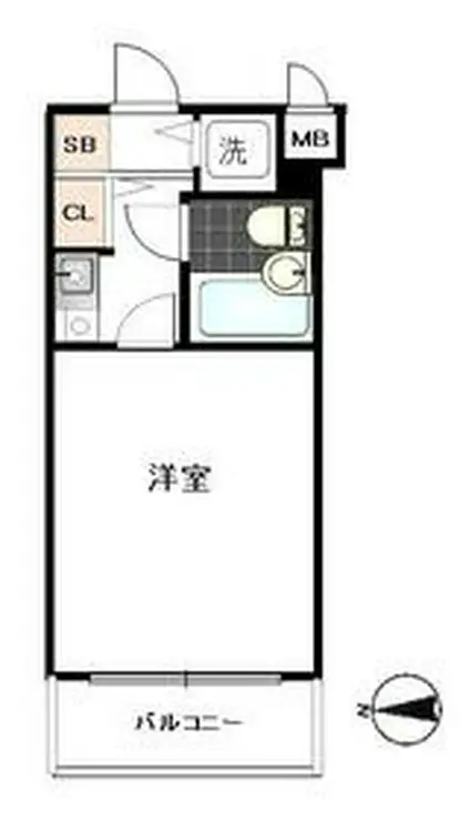 クリオ藤が丘壱番館 3階階 間取り