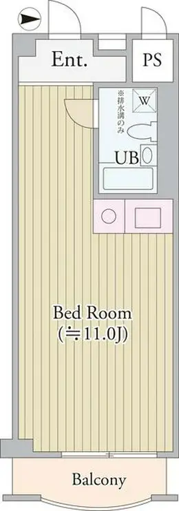 パークグレース新宿 4階階 間取り
