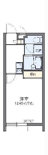 レオパレスティアナ(1K/1階)の間取り写真