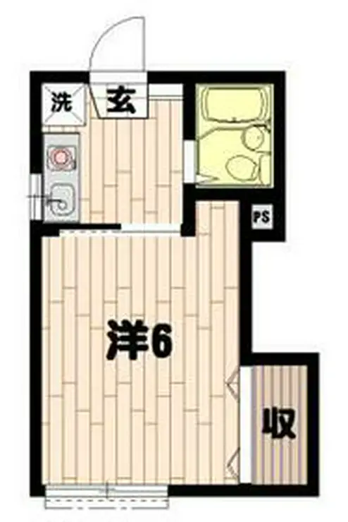 サンハイツ岡野 2階階 間取り