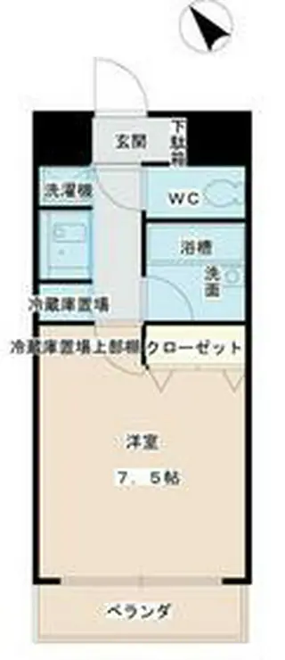 ルピナス1 3階階 間取り