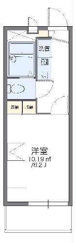 レオパレスNOAH(1K/2階)の間取り写真