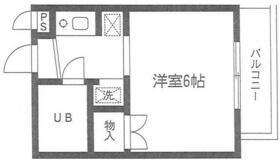 GREEN BOX HIRAI(ワンルーム/1階)の間取り写真