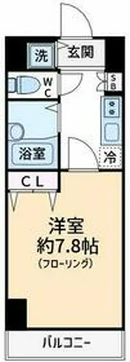 トーシンフェニックス江戸川橋 4階階 間取り