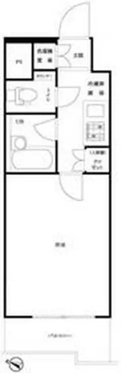 ルーブル大森山王弐番館 8階階 間取り