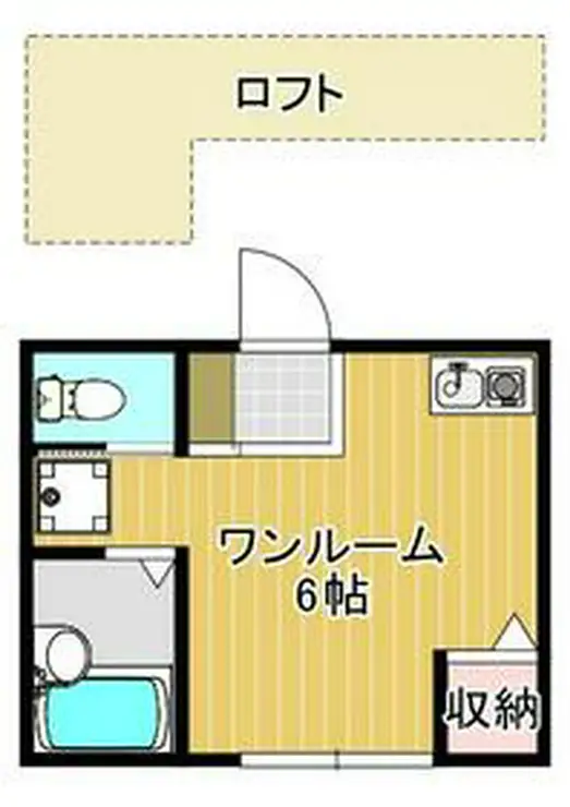 第9シバタハウス 2階階 間取り