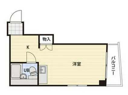 ビレッヂエノモト(ワンルーム/3階)の間取り写真