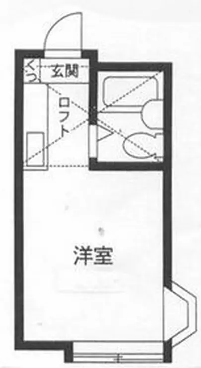シェルピア北里 2階階 間取り
