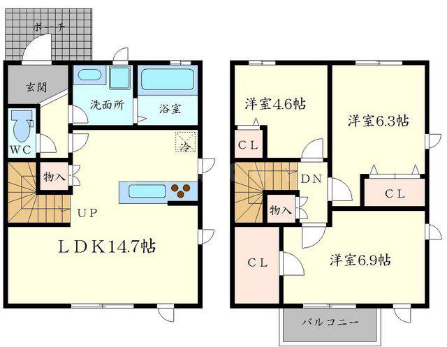 Ｑｕｉｎｃｅ963(3LDK)の間取り写真