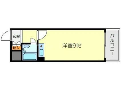 マイルド新大阪レジデンス3号館(ワンルーム/14階)の間取り写真