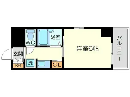 ポルテ56マンション(1K/5階)の間取り写真