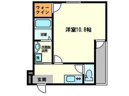 フジパレス小松(1K/3階)の間取り写真