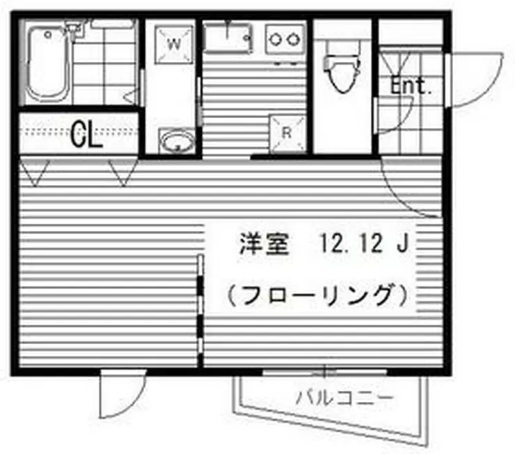 モデュロール赤坂 3階階 間取り