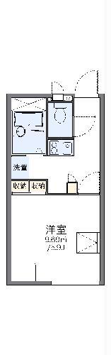 レオパレス かねいば(1K/2階)の間取り写真