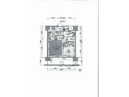 デュオセーヌ千葉ちはら台駅(1LDK/9階)の間取り写真