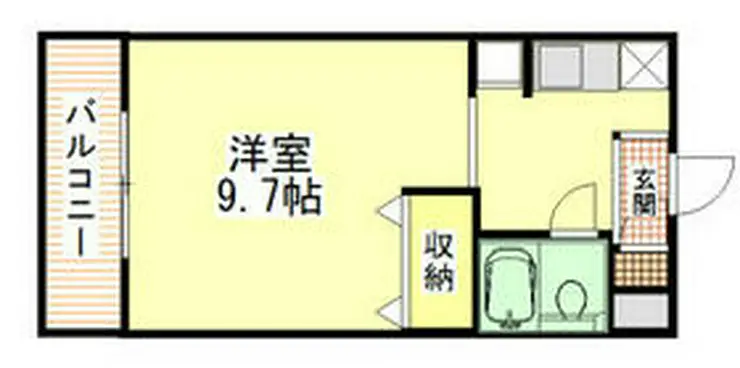 ハイホーム西川口 2階階 間取り