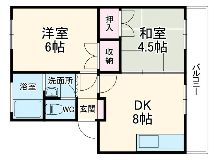 エムロード宮崎台 3階階 間取り