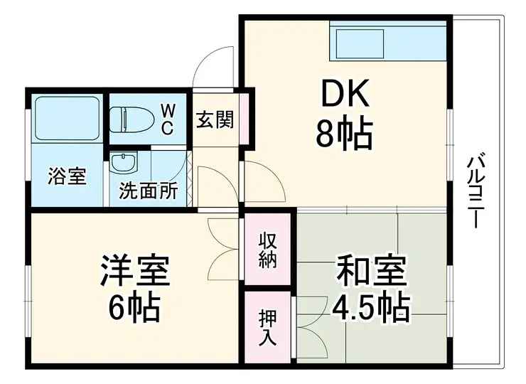エムロード宮崎台 4階階 間取り