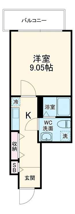 タケミツ幕張本郷マンション 4階階 間取り