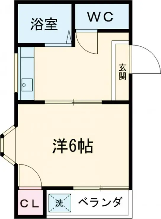 ウエストプラザ 3階階 間取り